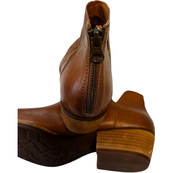 Kork-Ease caramel ankle booties Sz 9.5M - Picture 3 of 10